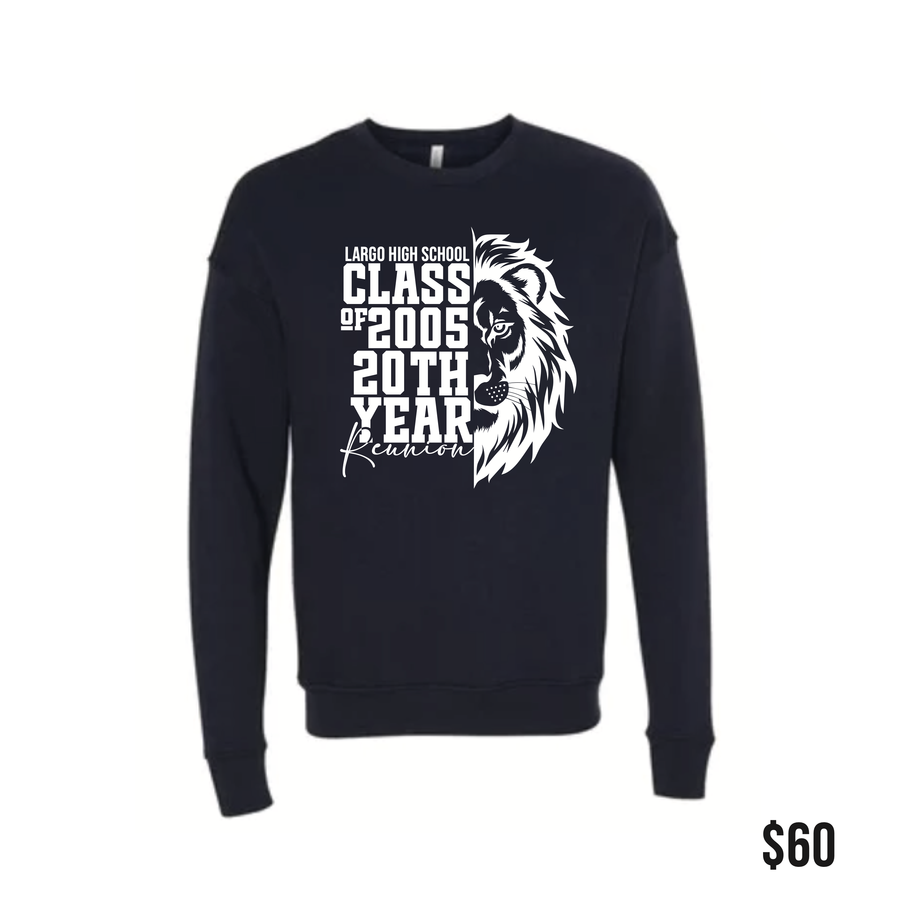 (Pre Order) LHS 20th Reunion Long Sleeve- Navy