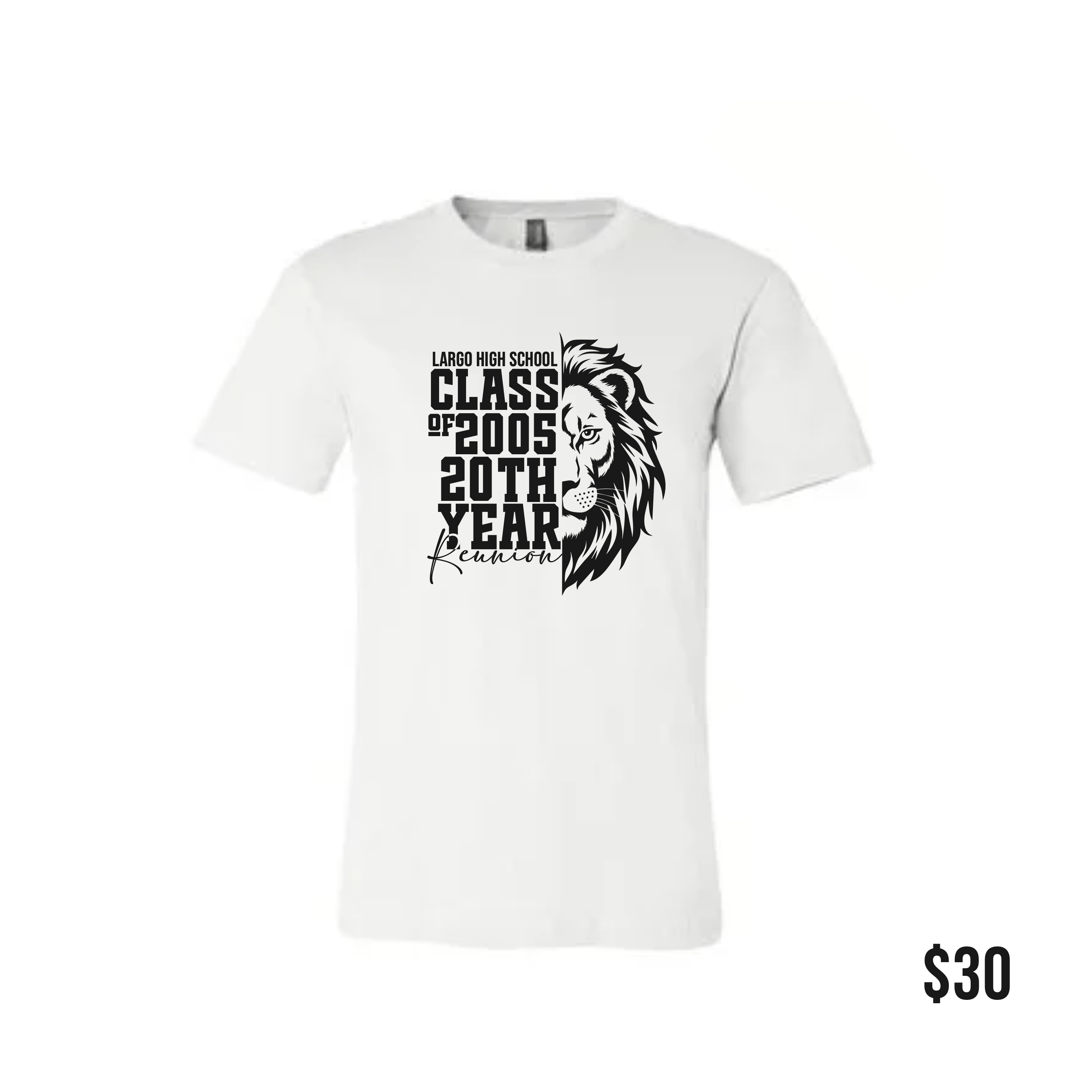 (Pre Order) LHS 20th Reunion T-Shirt- White