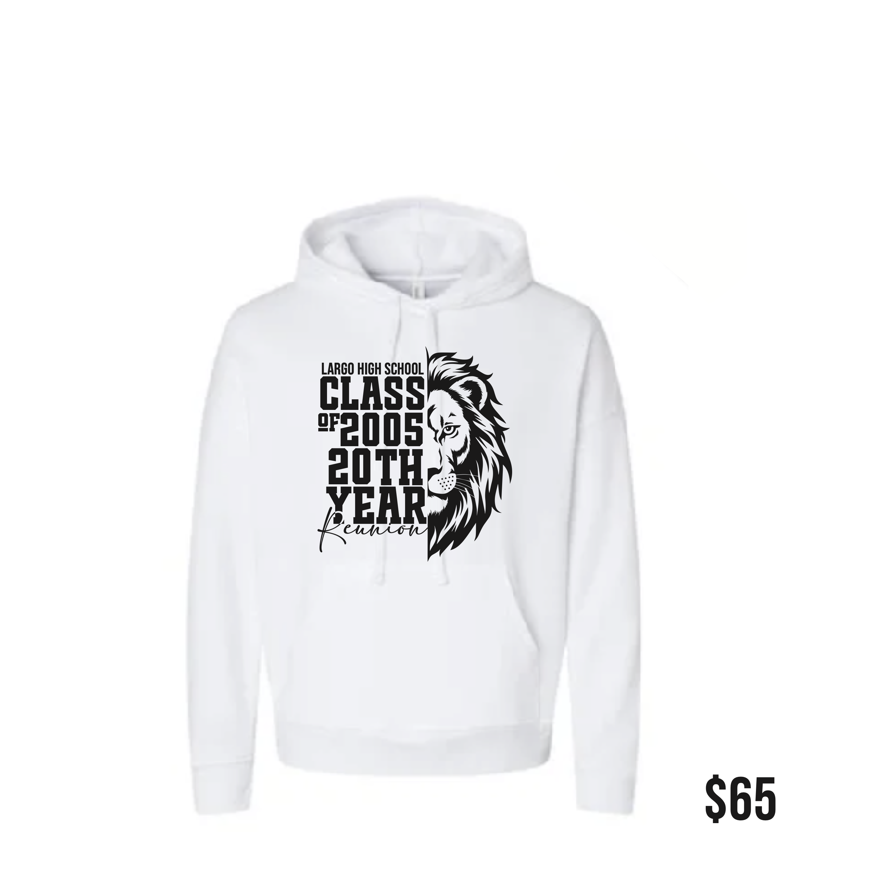 (Pre Order) LHS 20th Reunion Hoodie- White